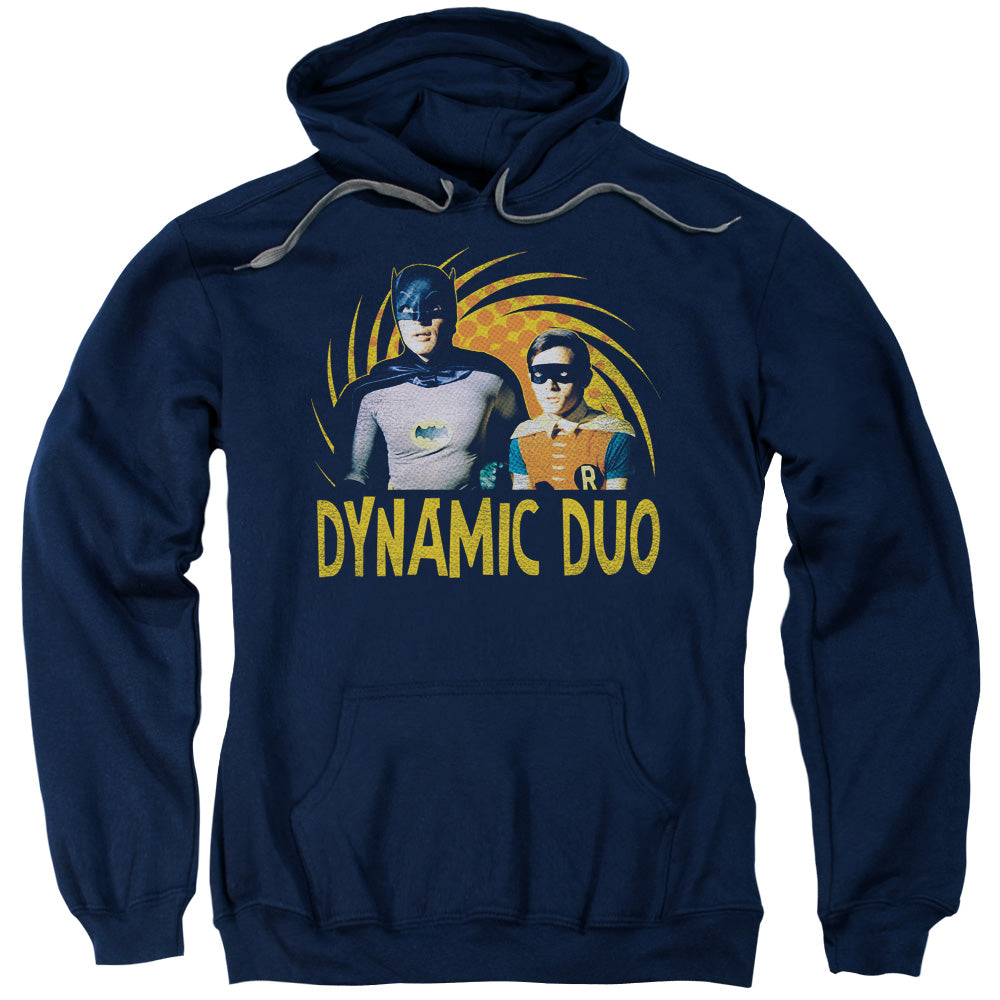 Batman Classic Tv Dynamic Mens Hoodie Navy Blue Officially Licensed