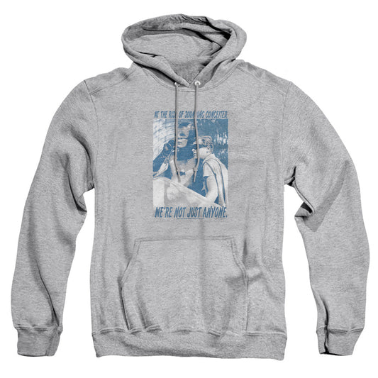 Batman Classic Tv Boogie Nights Mens Hoodie Athletic Heather Officially Licensed