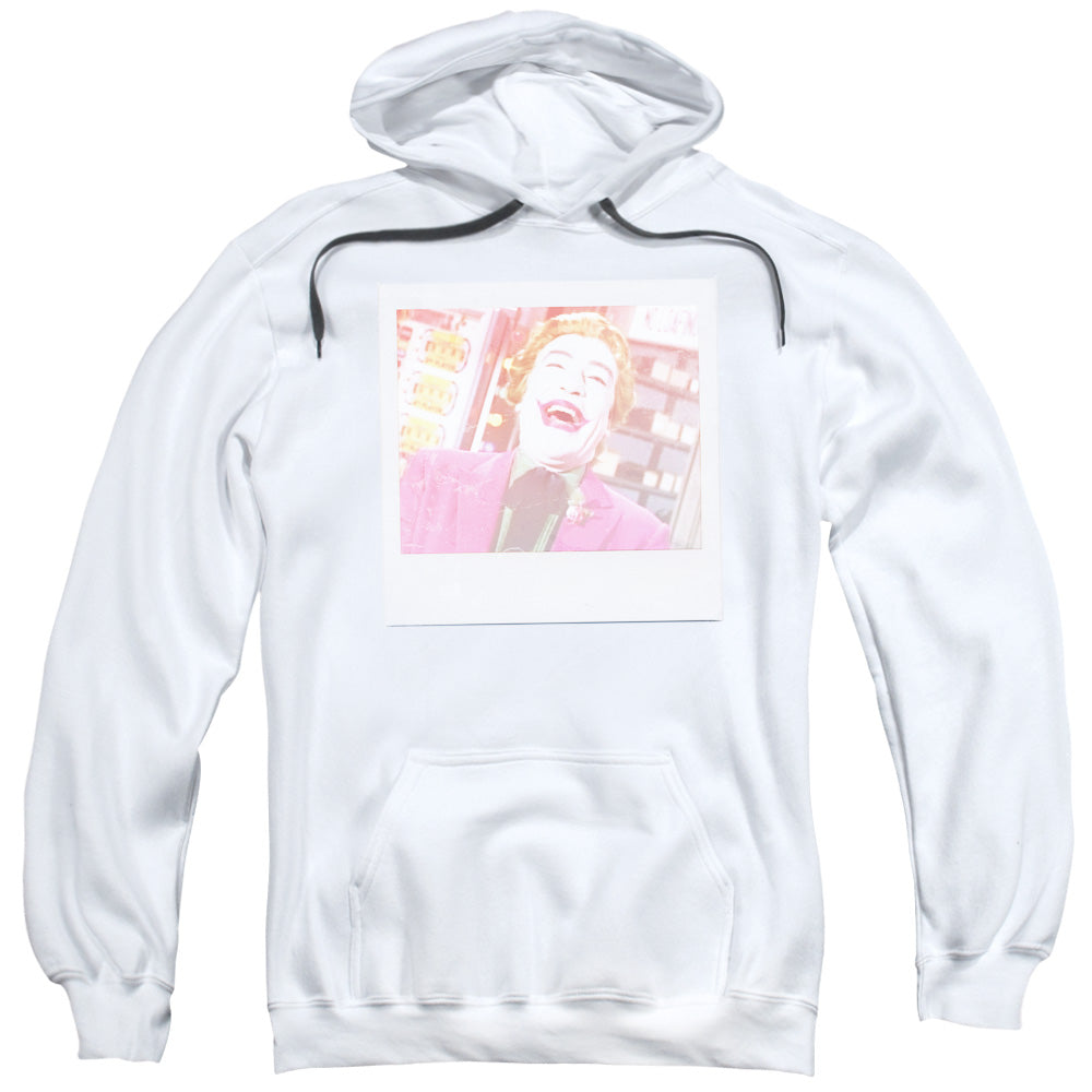 Batman Classic Tv Captured Mens Hoodie White Officially Licensed