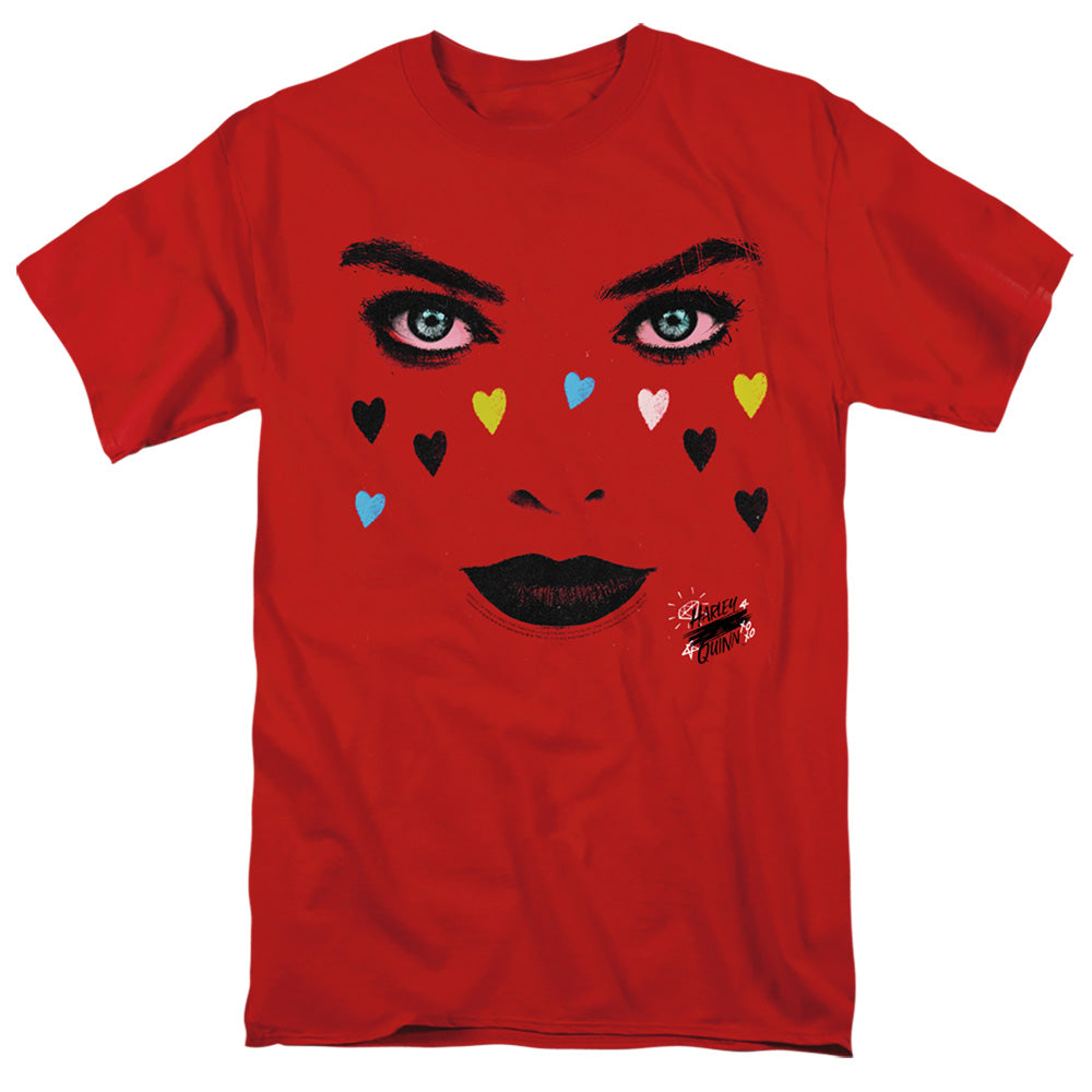 Birds Of Prey Red Harley Mens T Shirt Red Officially Licensed