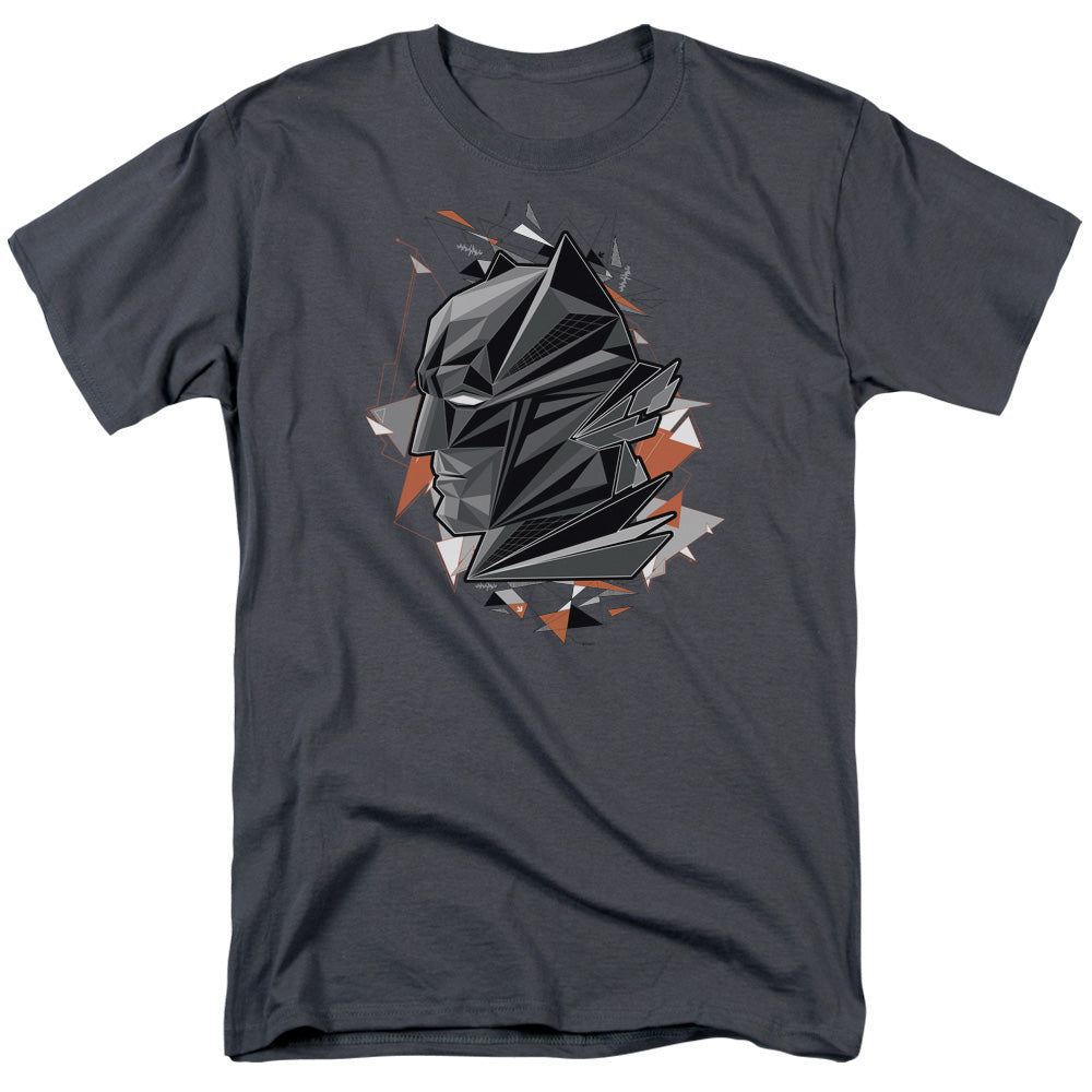 Batman V Superman Bat Head Tech Mens T Shirt Charcoal Officially Licensed