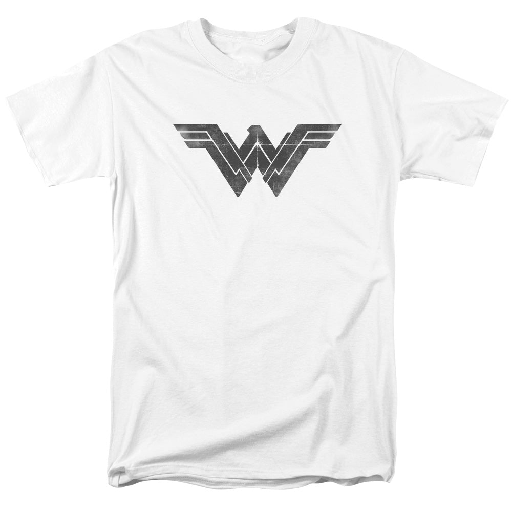 Batman V Superman Folded And Distressed Mens T Shirt White Officially Licensed