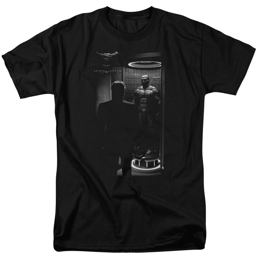 Batman V Superman Suit Up Mens T Shirt Black Officially Licensed