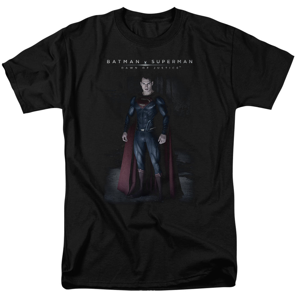 Batman V Superman Stand Tall Mens T Shirt Black Officially Licensed