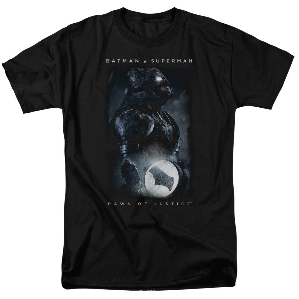 Batman V Superman Signal Mens T Shirt Black Officially Licensed