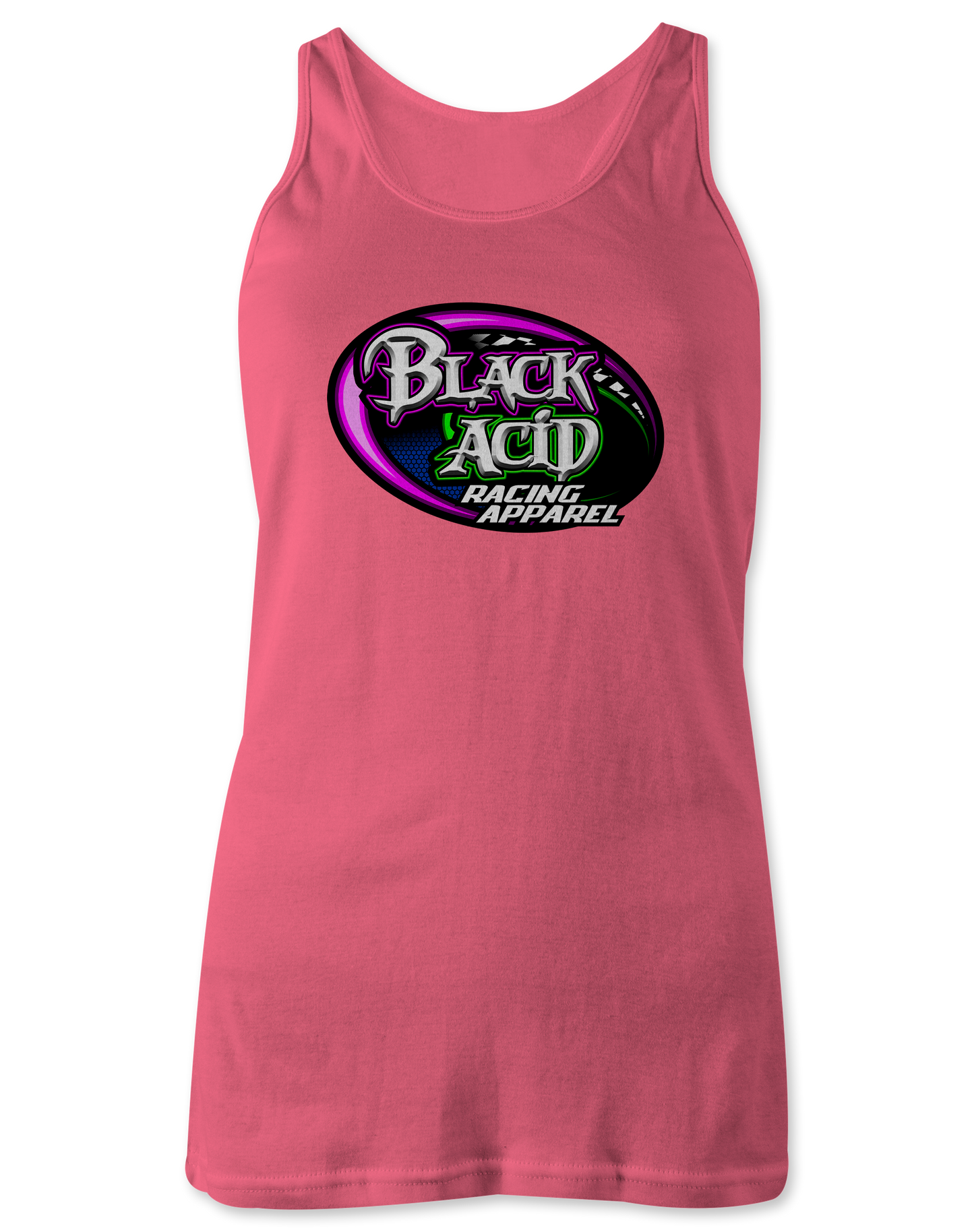 Black Acid Racing Apparel Tank Tops
