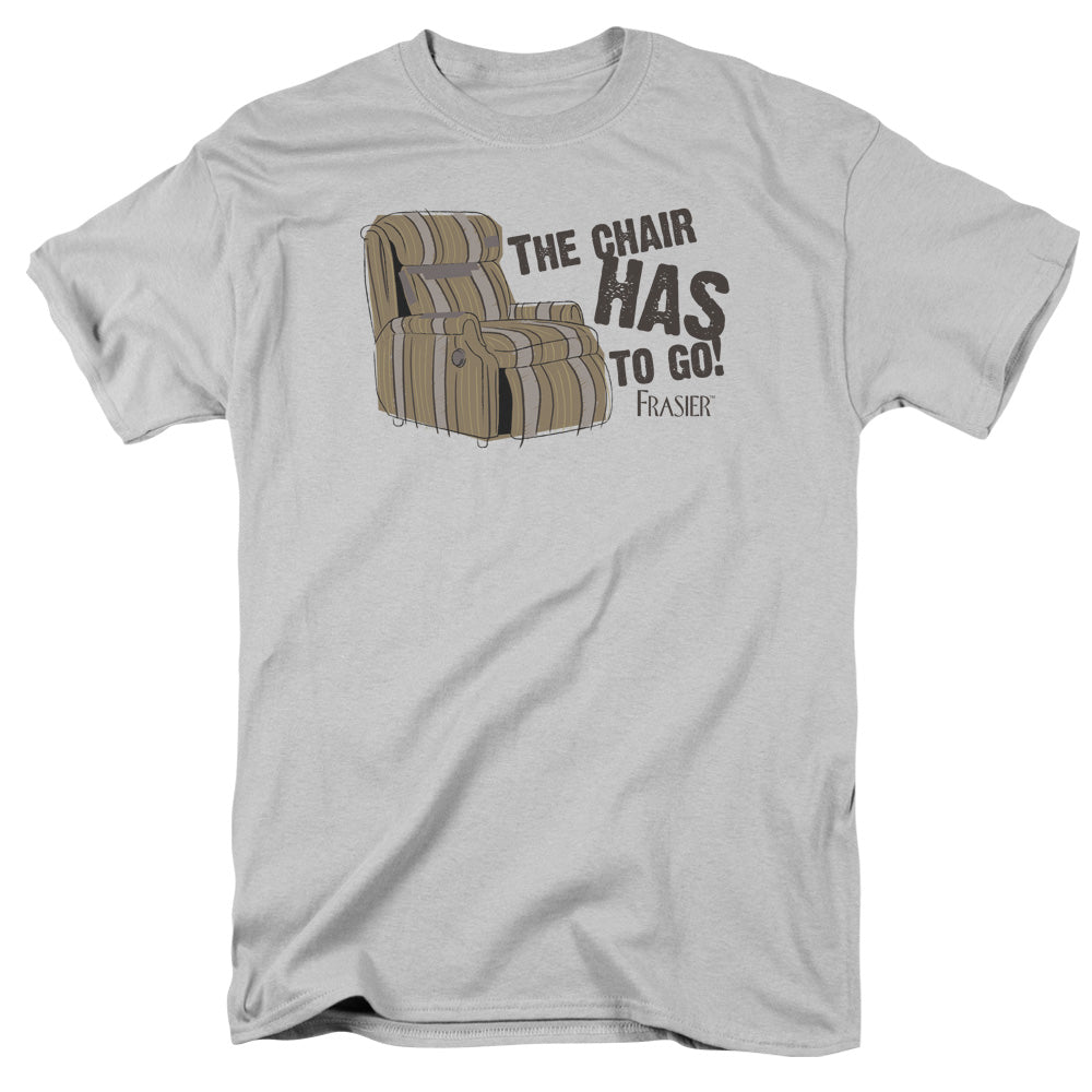 Frasier The Chair Mens T Shirt Silver Officially Licensed