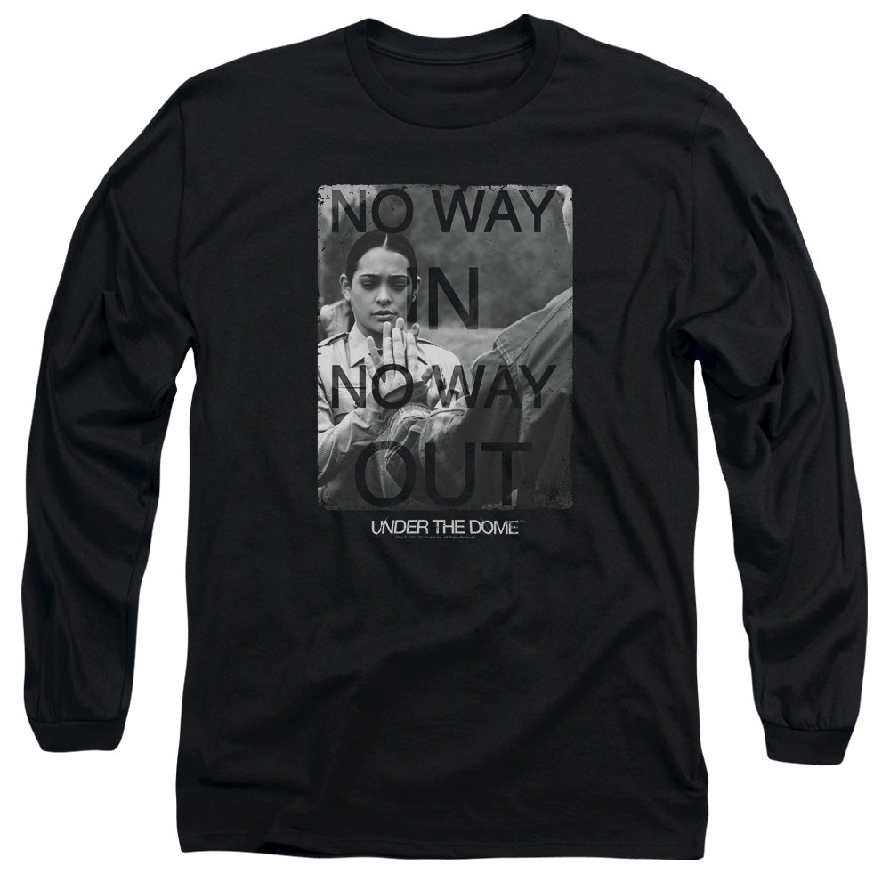 Under The Dome Trapped Mens Long Sleeve Shirt Black Officially Licensed
