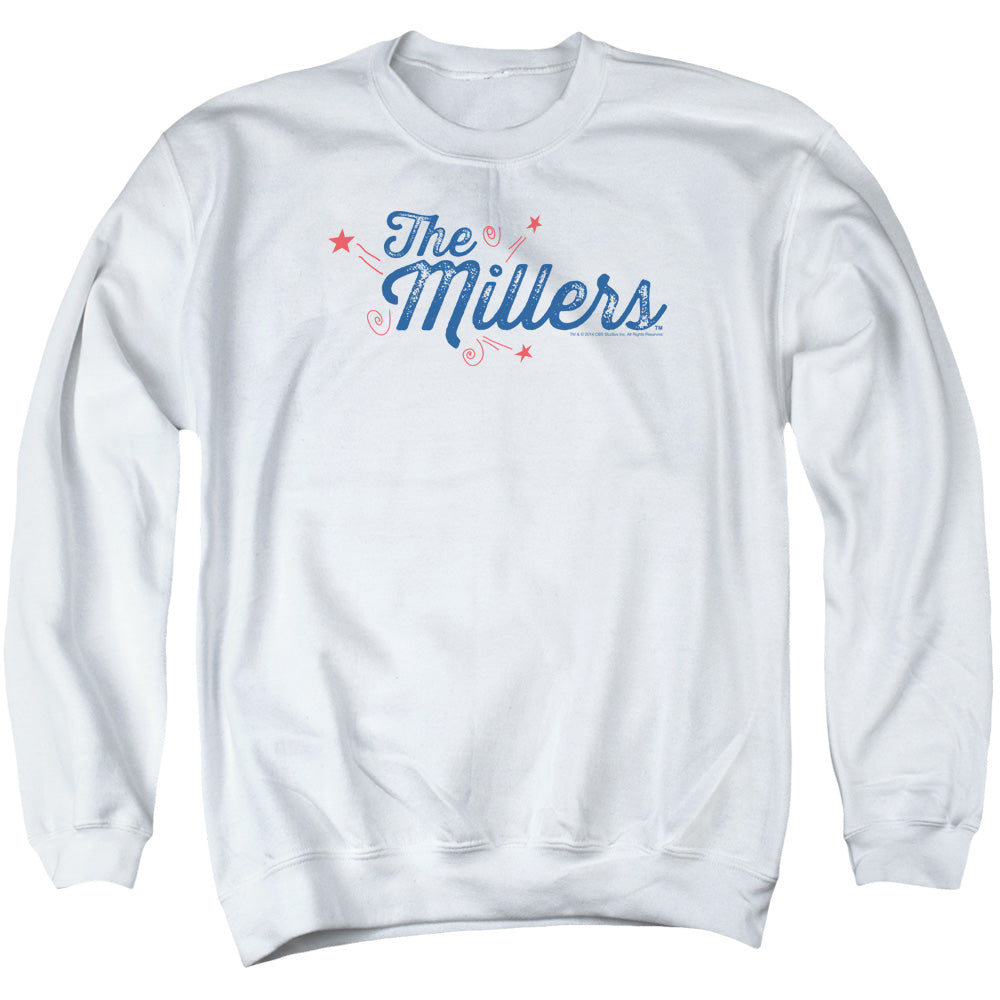 Millers Logo Mens Crewneck Sweatshirt White Officially Licensed