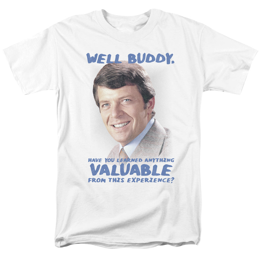 Brady Bunch Buddy Mens T Shirt White Officially Licensed