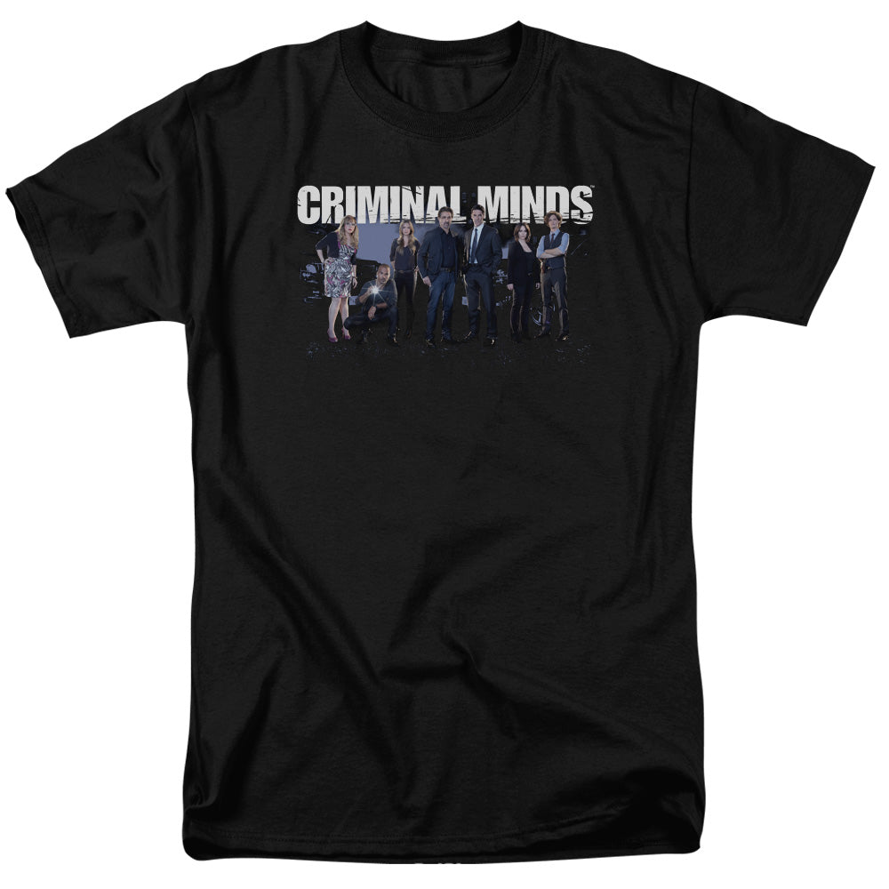 Criminal Minds Season 10 Cast Mens T Shirt Black Officially Licensed