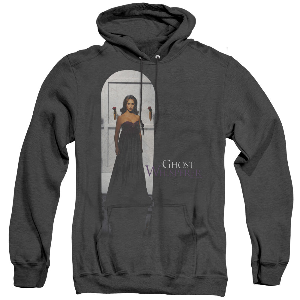 Ghost Whisperer Doorway Heather Mens Hoodie Black Officially Licensed