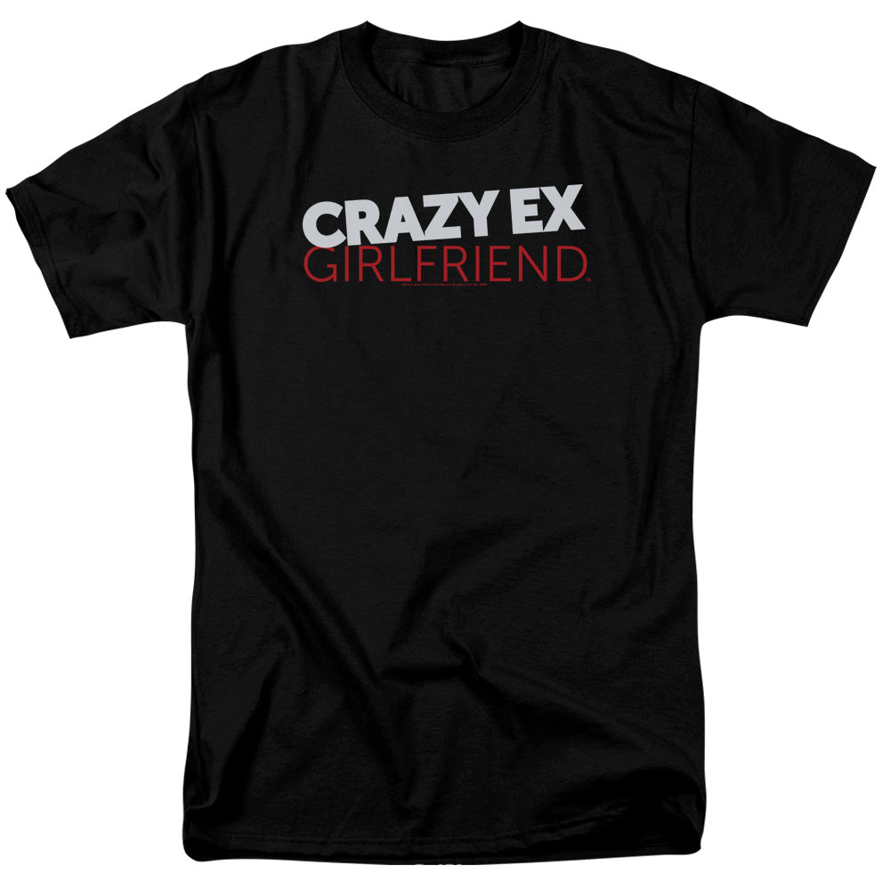Crazy Ex Girlfriend Crazy Logo Mens T Shirt Black Officially Licensed