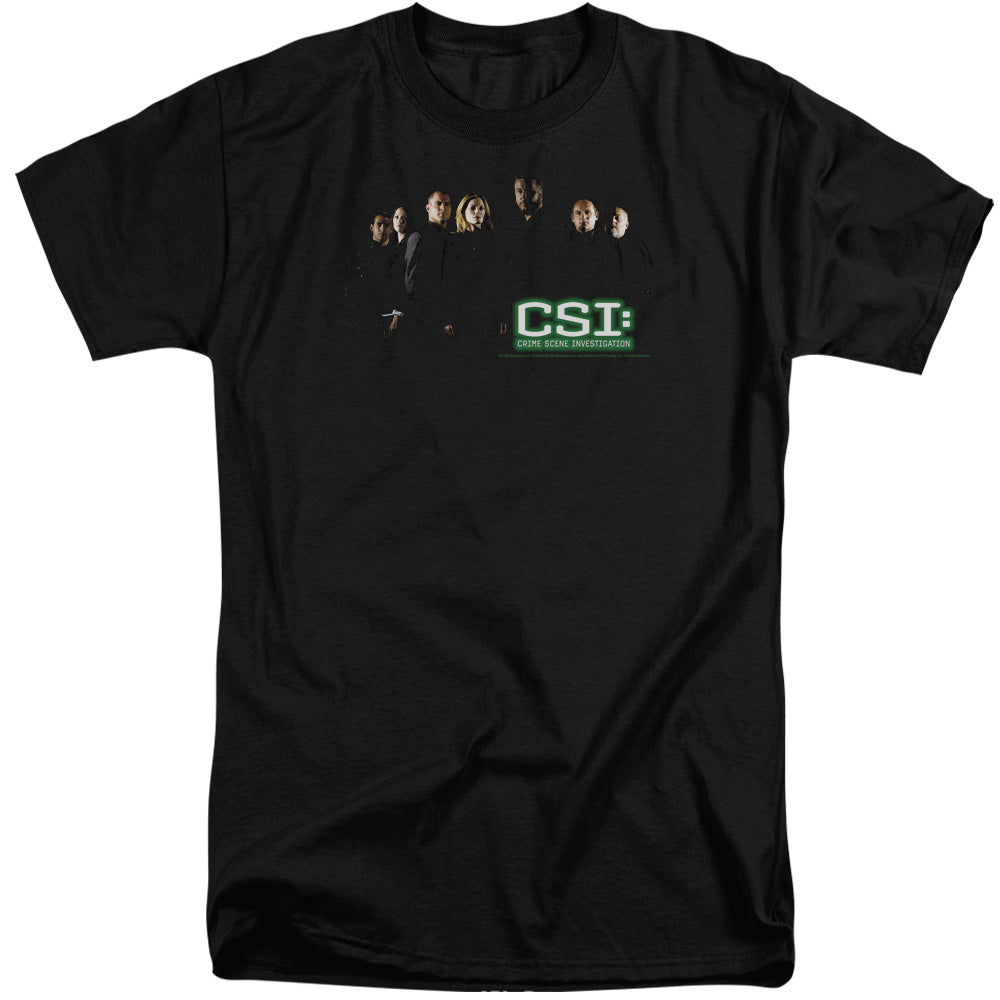 Csi Shadow Cast Mens Tall T Shirt Black Officially Licensed