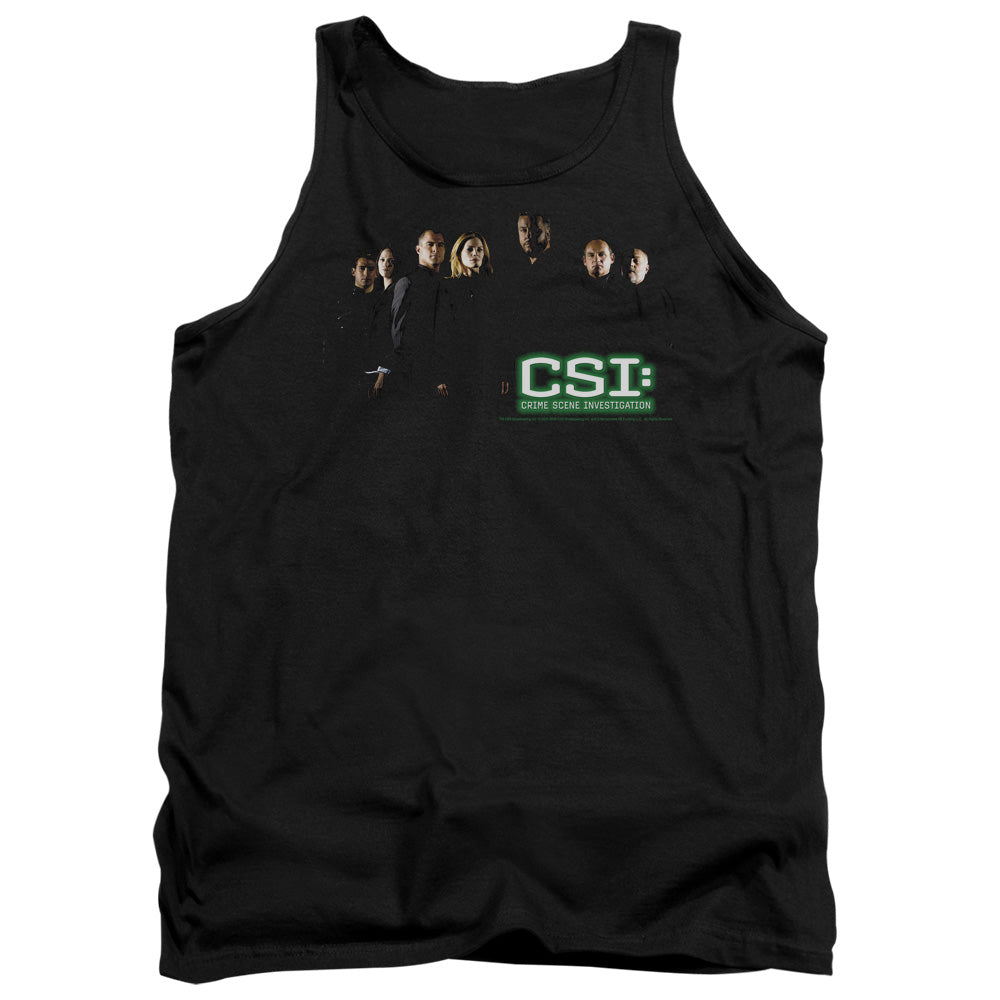Csi Shadow Cast Mens Tank Top Shirt Black Officially Licensed