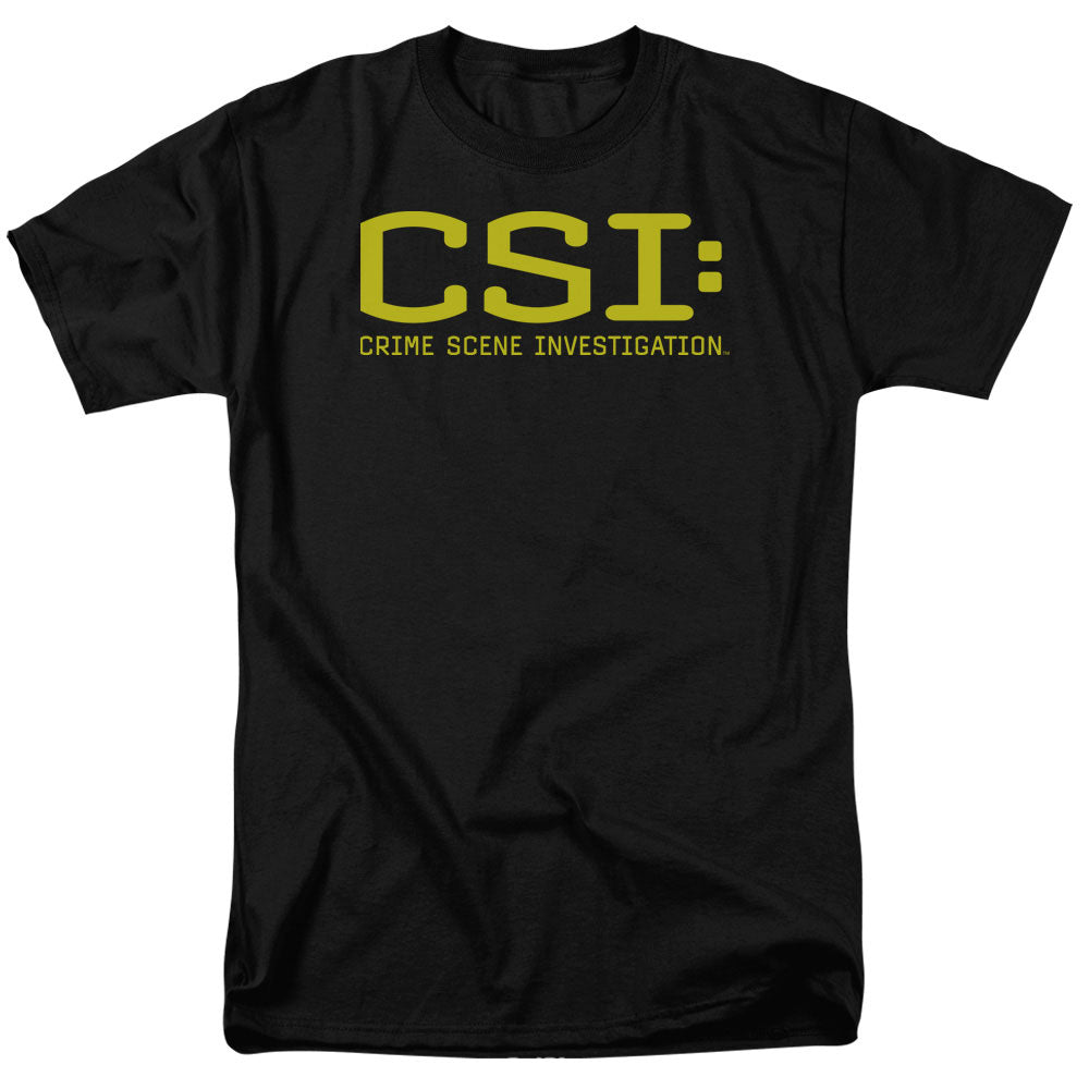 Csi Logo Mens T Shirt Black Officially Licensed