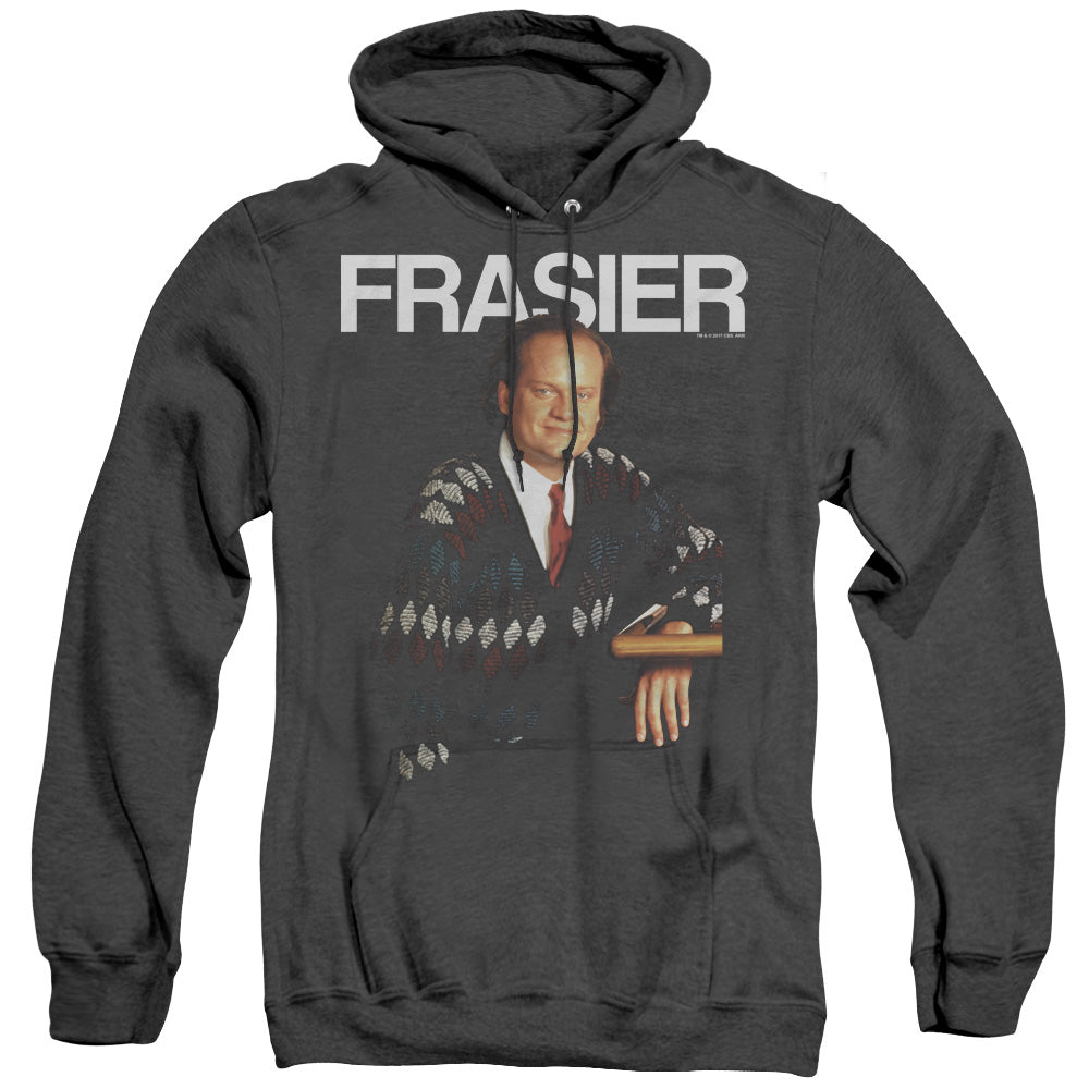 Cheers Frasier Heather Mens Hoodie Black Officially Licensed