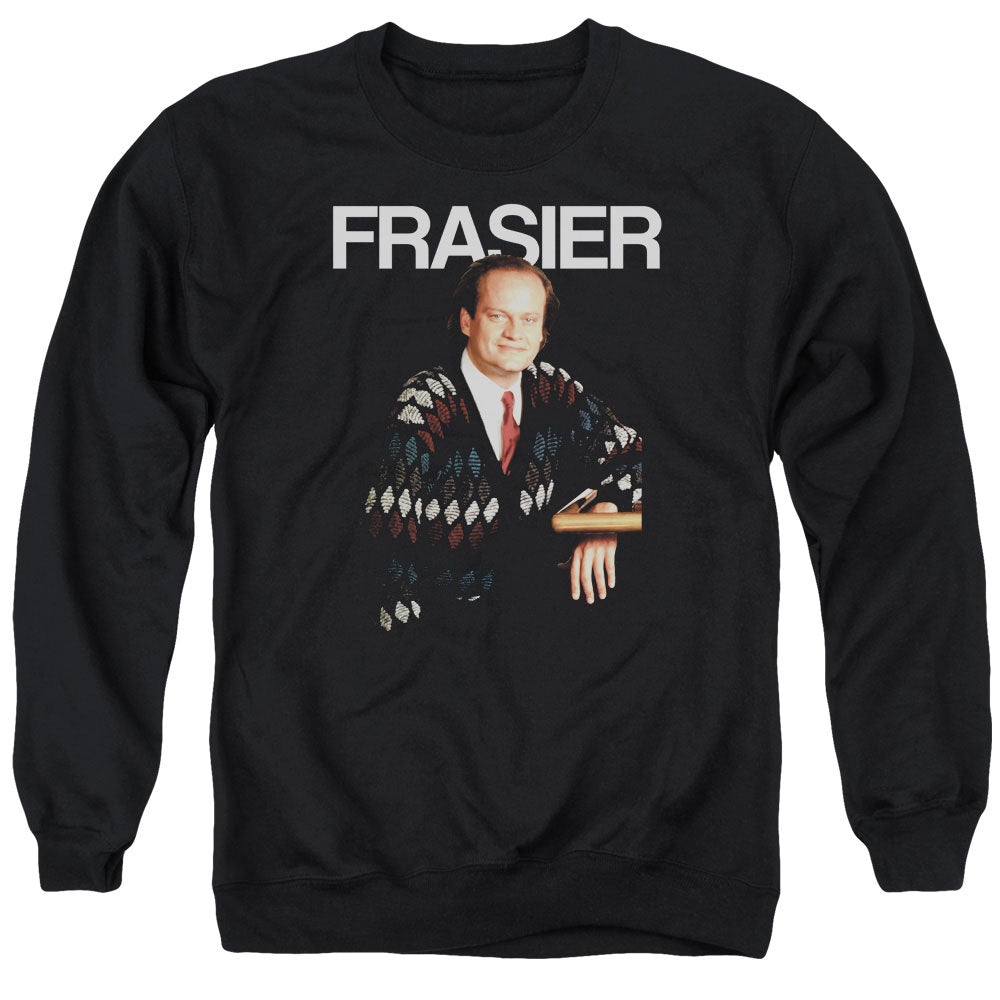 Cheers Frasier Mens Crewneck Sweatshirt Black Officially Licensed