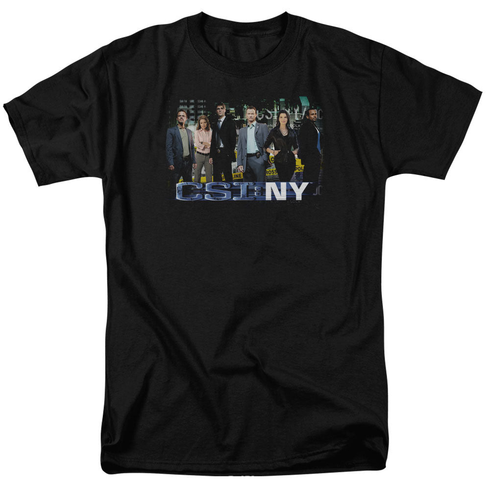Csi Ny Cast Mens T Shirt Black Officially Licensed