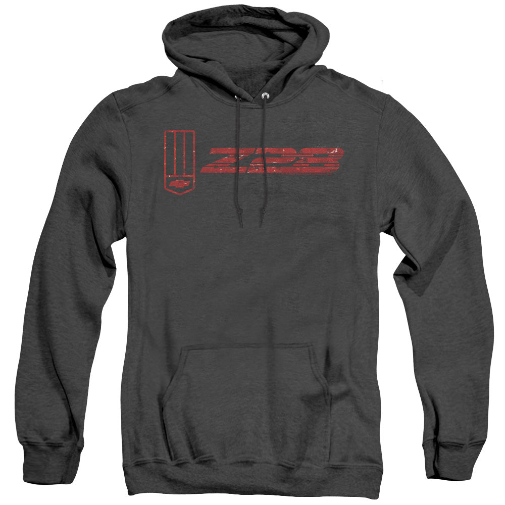 Chevrolet The Z28 Heather Mens Hoodie Black Officially Licensed
