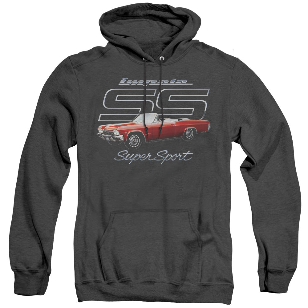 Chevrolet Impala Ss Heather Mens Hoodie Black Officially Licensed