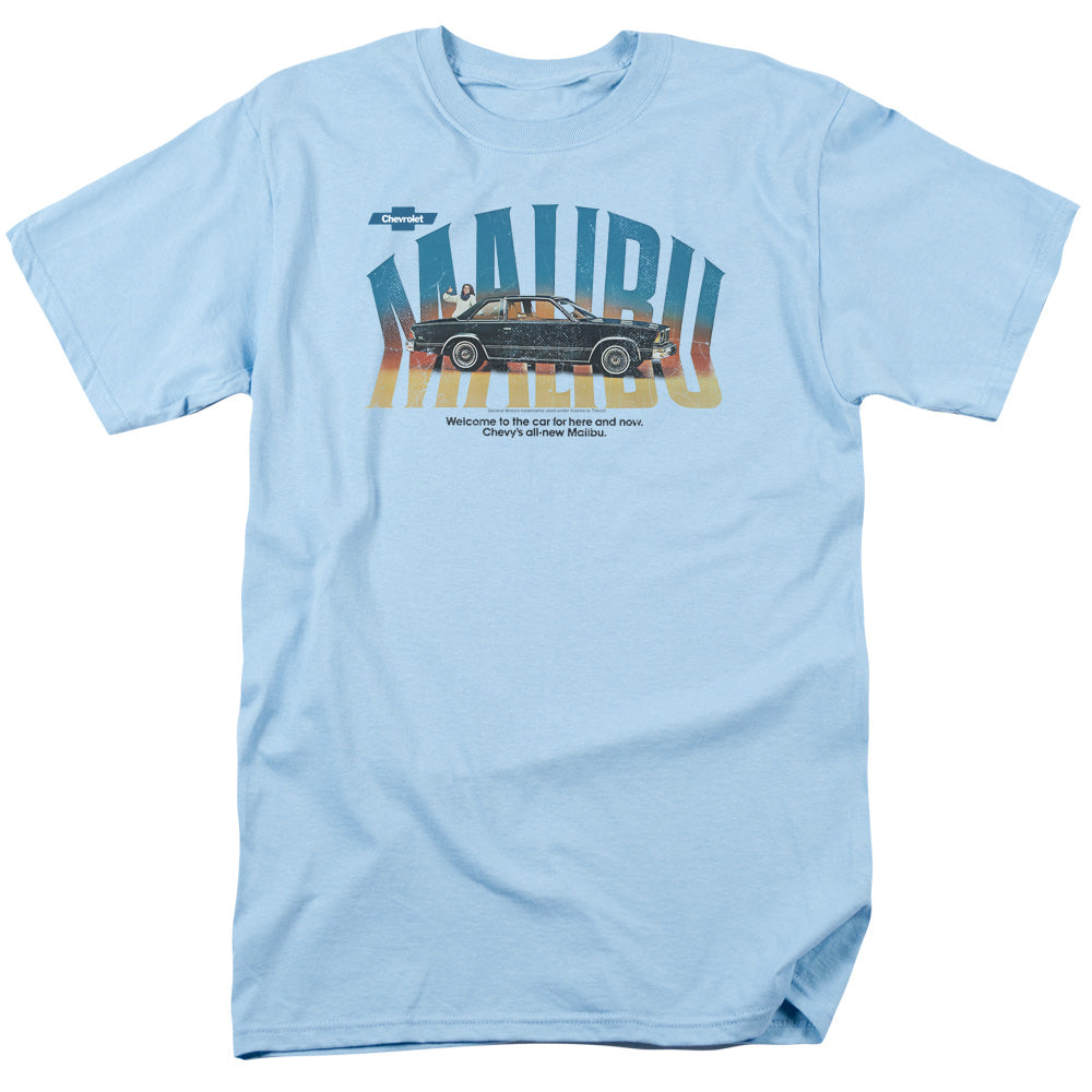 Chevrolet Thumbs Up Mens T Shirt Light Blue Officially Licensed