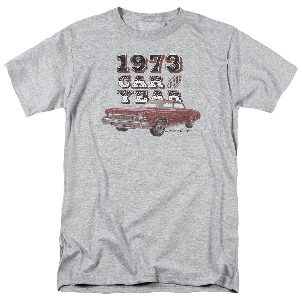 Chevrolet Car Of The Year Mens T Shirt Athletic Heather Officially Licensed