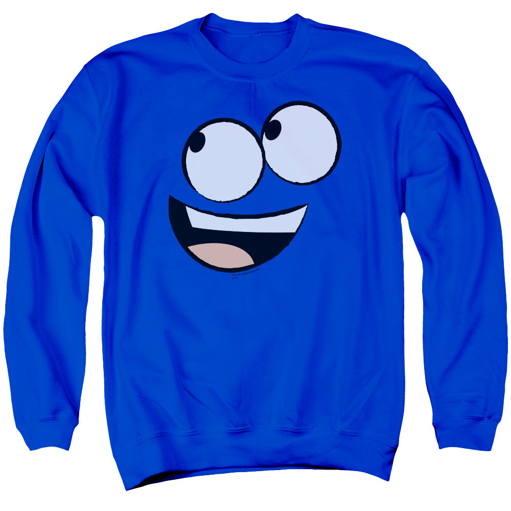 Fosters Blue Face Mens Crewneck Sweatshirt Royal