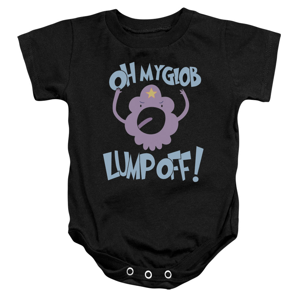 Adventure Time Lump Off Infant Baby Snapsuit Black Officially Licensed