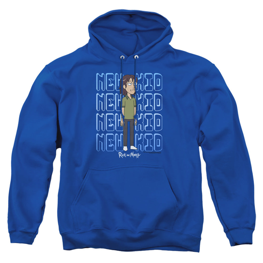 Rick And Morty Bruce Chutback Mens Hoodie Royal Officially Licensed