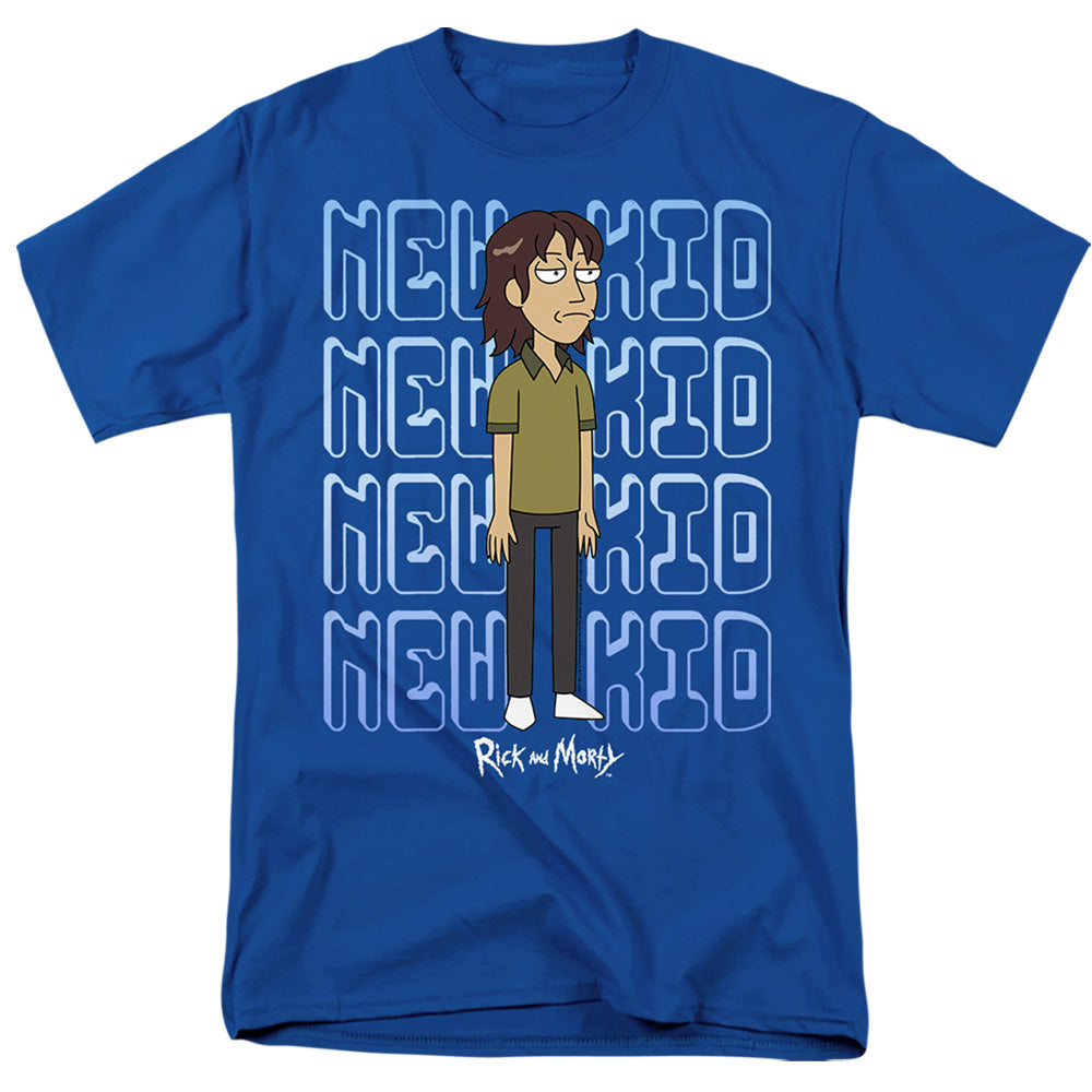 Rick And Morty Bruce Chutback Mens T Shirt Royal Officially Licensed