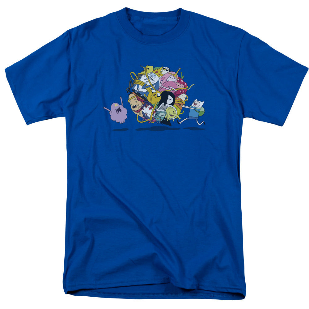 Adventure Time Glob Ball Mens T Shirt Royal Officially Licensed