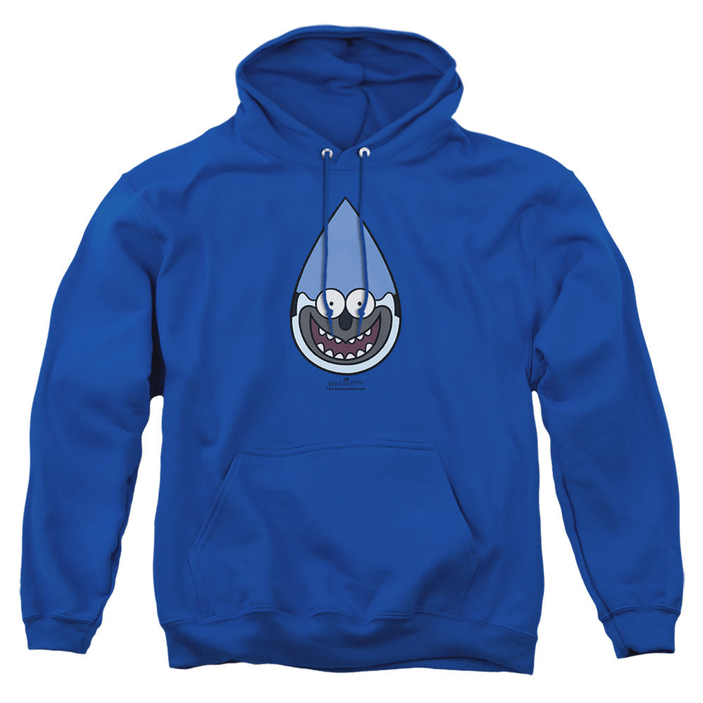 Regular Show Mordecai Mens Hoodie Royal Officially Licensed