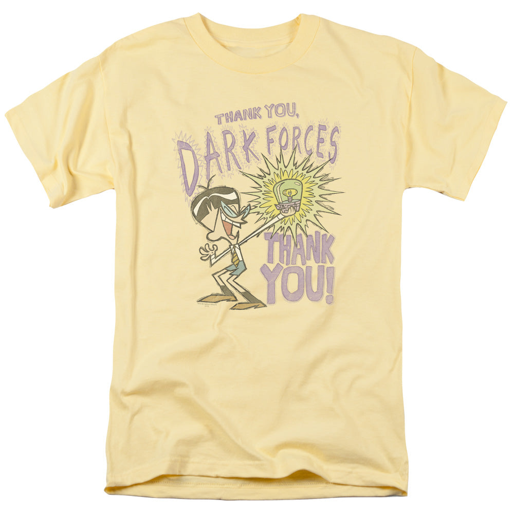 Dexters Laboratory Dark Forces Mens T Shirt Banana Officially Licensed