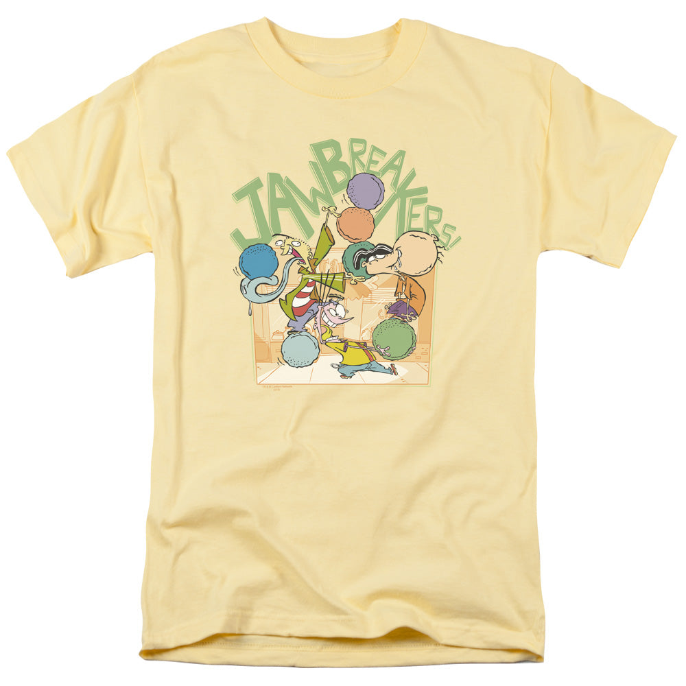 Ed Edd N Eddy Jawbreakers Mens T Shirt Yellow Officially Licensed