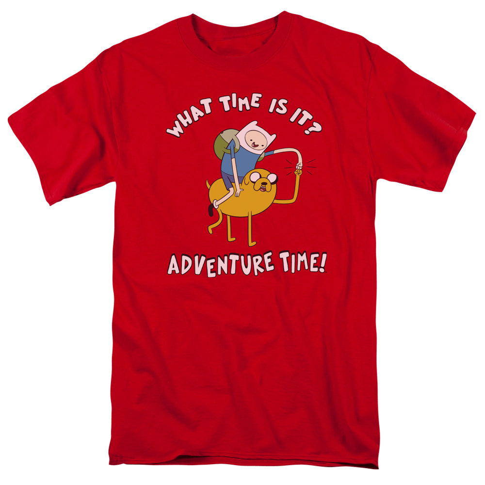 Adventure Time Ride Bump Mens T Shirt Red Officially Licensed