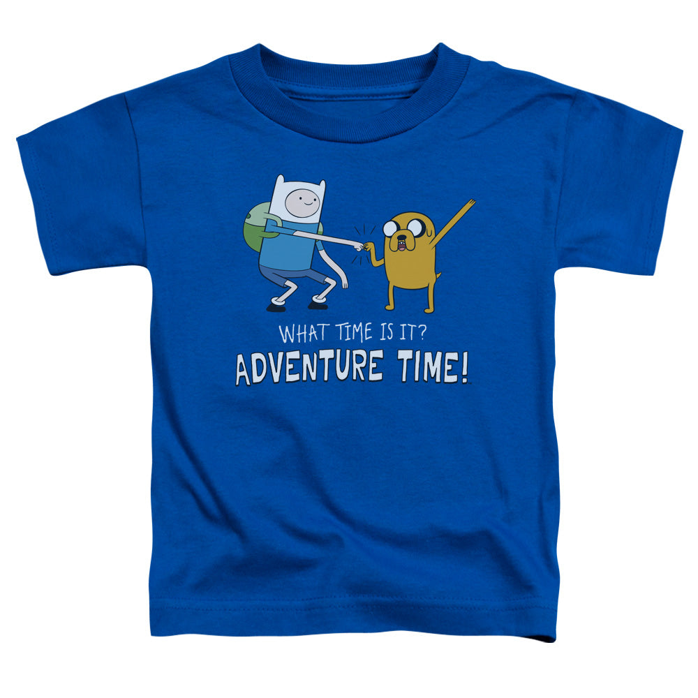 Adventure Time Fist Bump Toddler Kids Youth T Shirt Royal Blue Officially Licensed