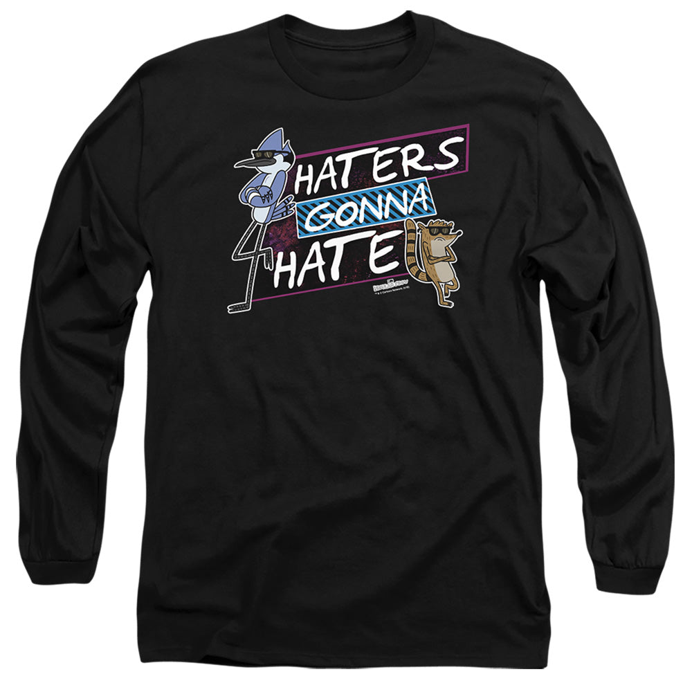 Regular Show Haters Gonna Hate- L S Adult 18 1 -Black