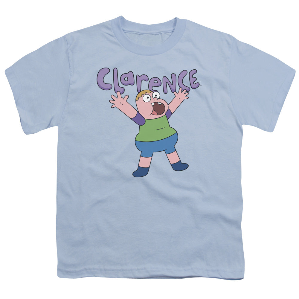 Clarence Whoo Kids Youth T Shirt Light Blue Officially Licensed