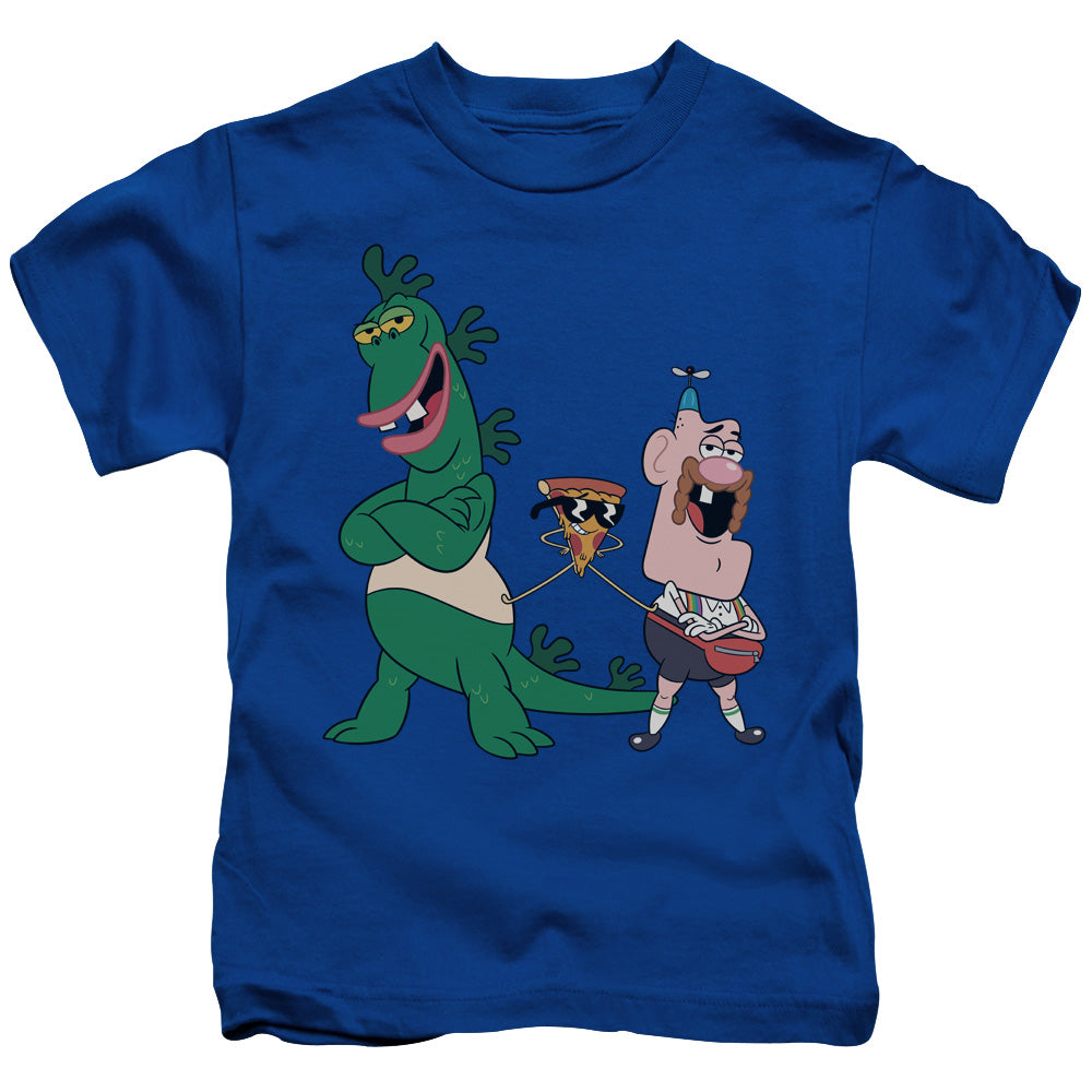 Uncle Grandpa the Guys Juvenile Kids Youth T Shirt Royal Blue Officially Licensed