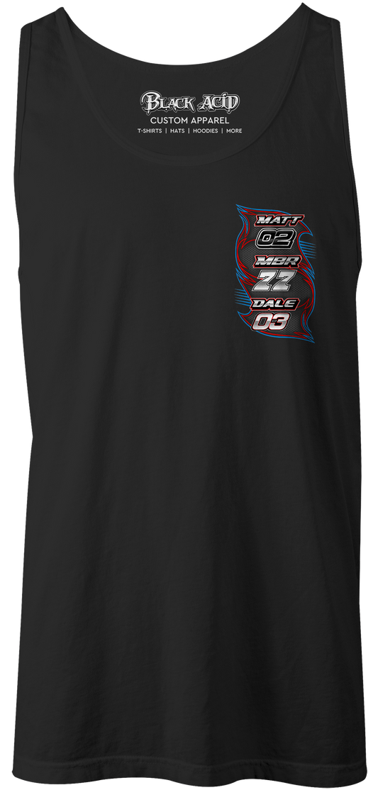 Clifton Racing Tank Tops