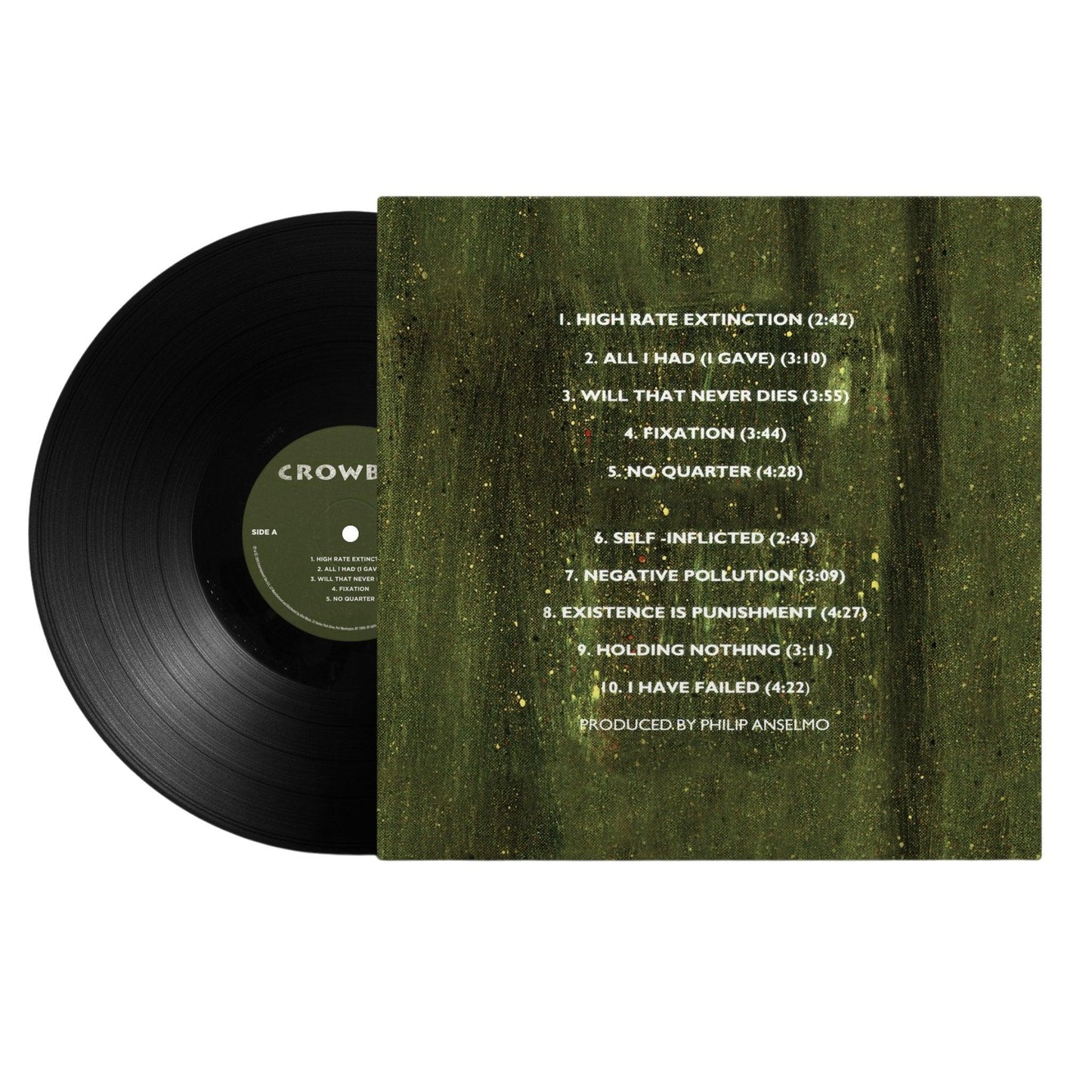 Crowbar - "Crowbar" Black Vinyl