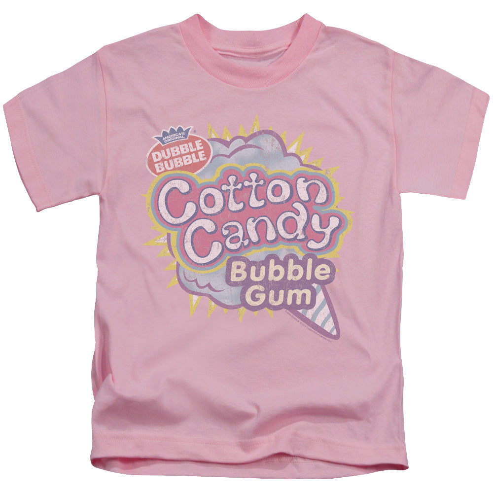 Dubble Bubble Cotton Candy Juvenile Kids Youth T Shirt Pink (5 6) Officially Licensed