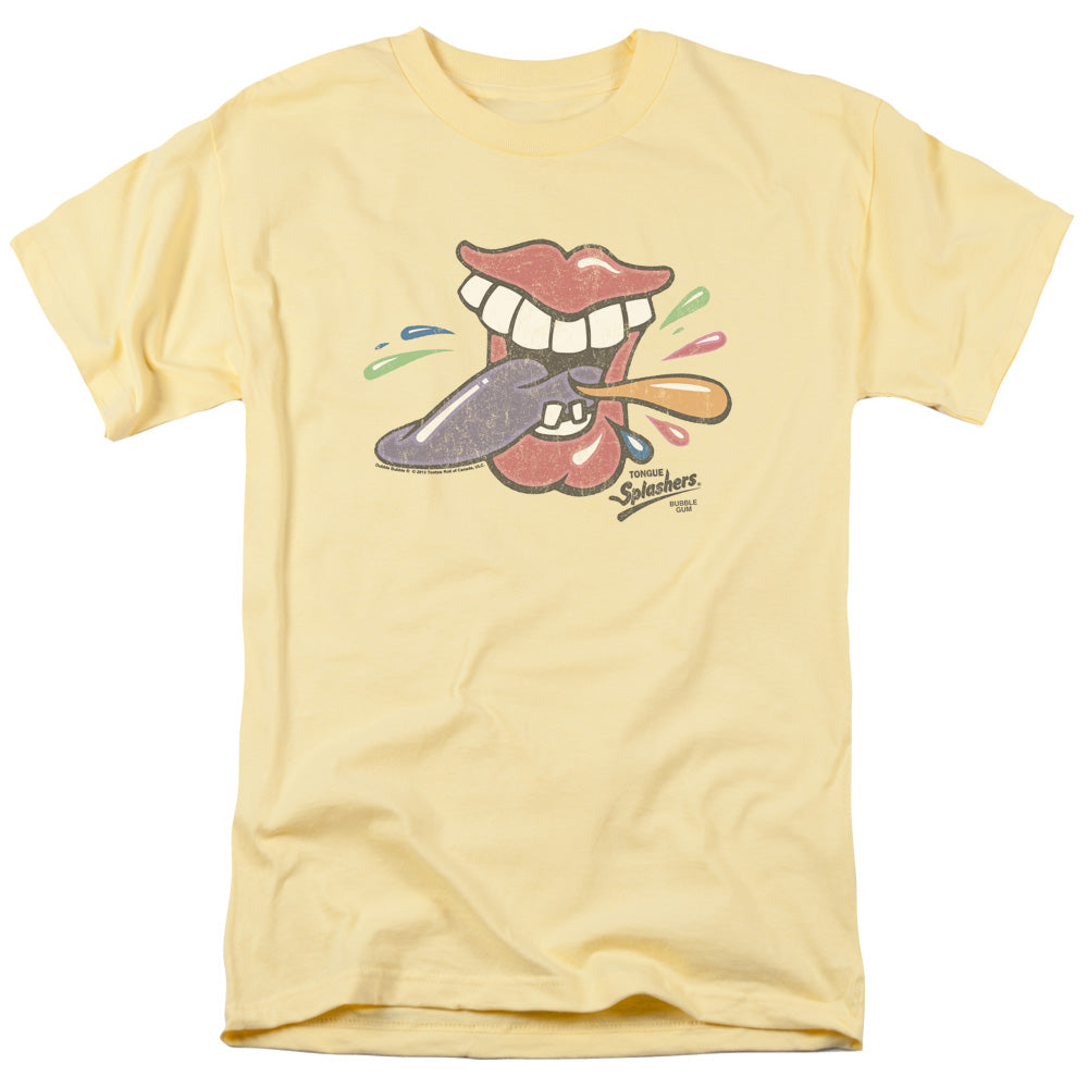 Dubble Bubble Rolling Tongue Mens T Shirt Banana Officially Licensed