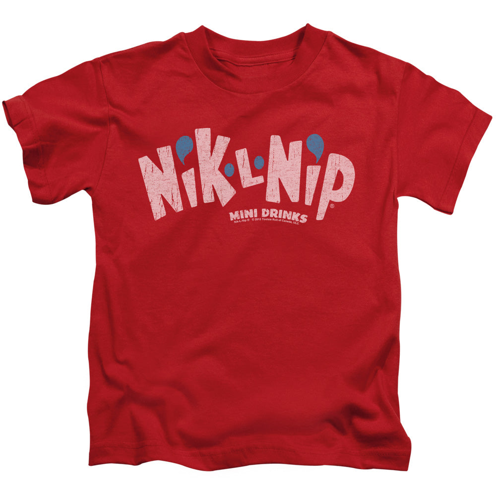 Dubble Bubble Distressed Logo Juvenile Kids Youth T Shirt Red (5 6) Officially Licensed