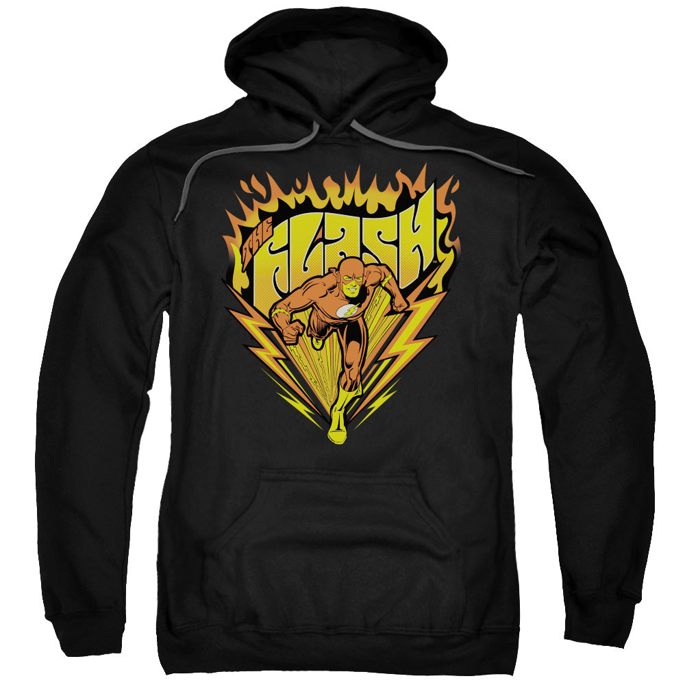 DC Comics Flash Blazing Speed Mens Hoodie Black Officially Licensed