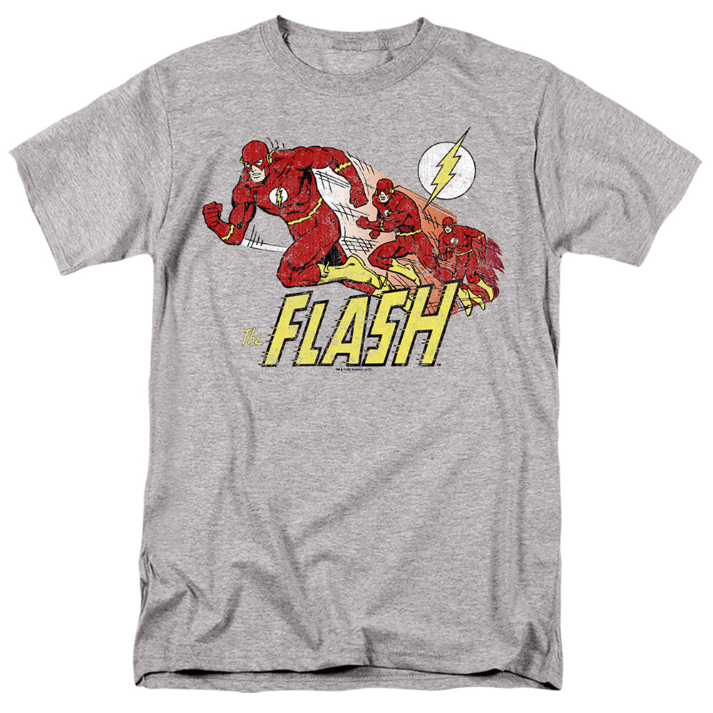 Dc Flash Crimson Comet Mens T Shirt Cardinal Officially Licensed