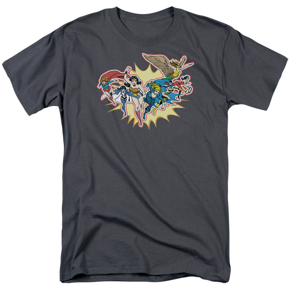 Dc Please Get Me Mens T Shirt Charcoal Officially Licensed