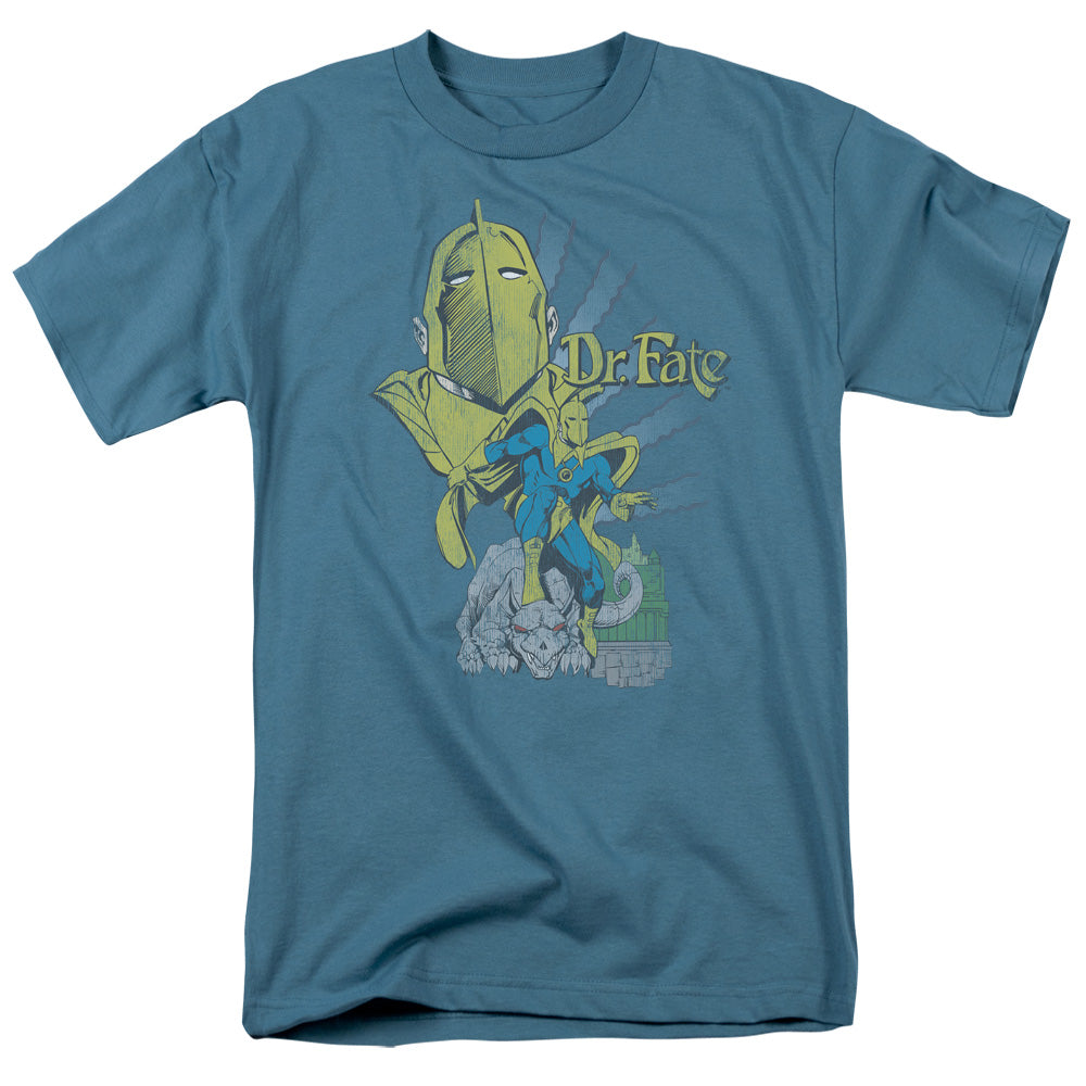 Dc Dr Fate Mens T Shirt Slate Officially Licensed