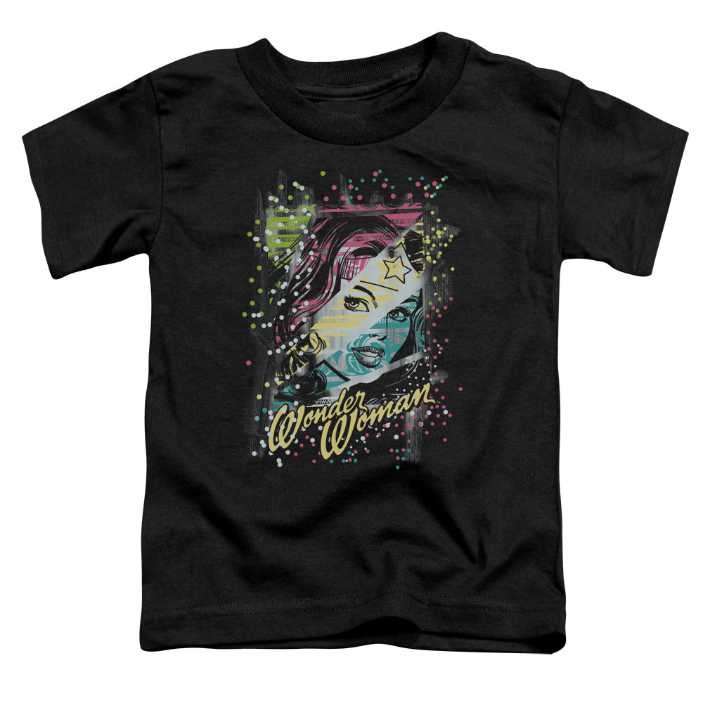 DC Comics Color Block Toddler Kids Youth T Shirt Black Officially Licensed